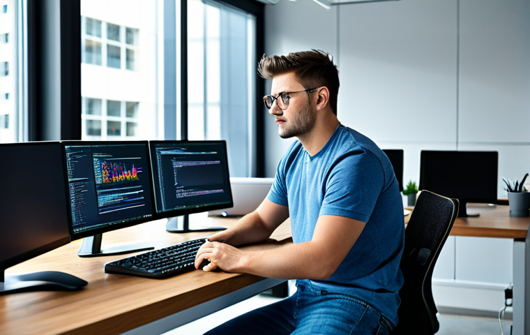 세무사와 법인 등록 절차 - A professional architect, fully clothed in a modest business casual outfit, reviewing blueprints in ...