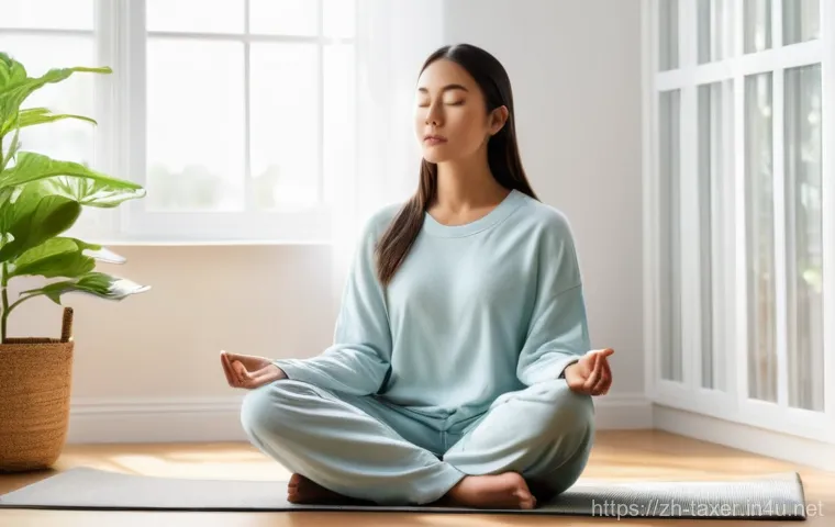 세무사 시험과정에서의 집중력 유지법 - **Prompt: Focused study session with digital detox.**
    Detailed Description: A determined young a...