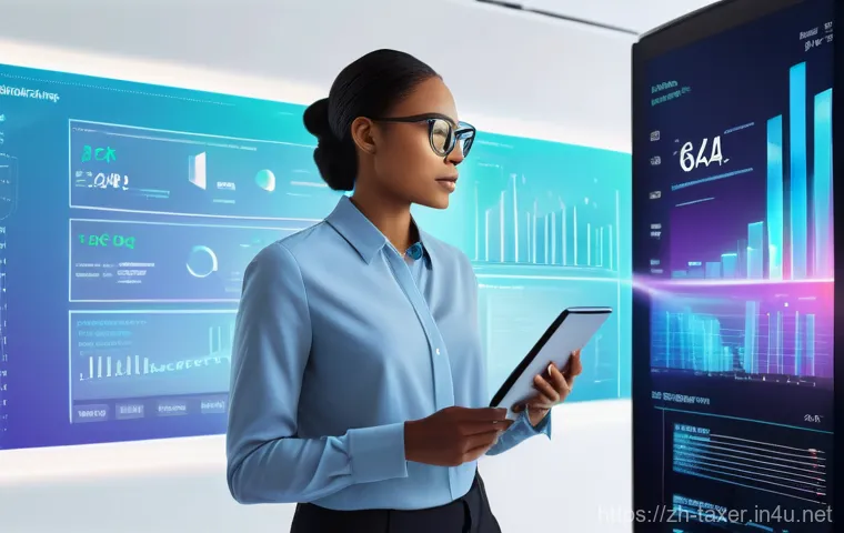 세무사와 금융기관 세금 문제 - **Prompt:** A professional and collaborative scene featuring three individuals in a modern, brightly...