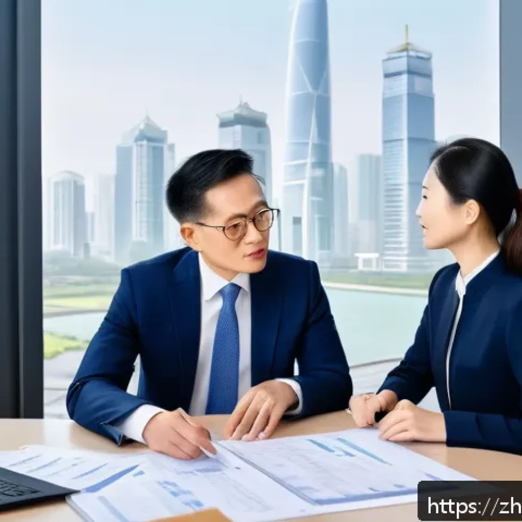 세무사와 소득세 절세 사례 - A modern Chinese small business office scene with a confident middle-aged male entrepreneur discussi...
